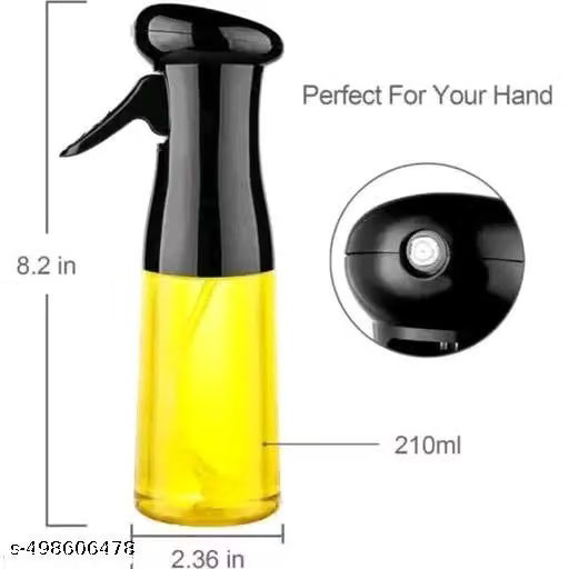 200ml Glass Oil Sprayer Bottle for Cooking and Air Frying