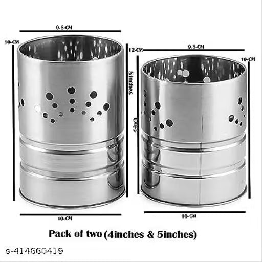Stainless Steel Multipurpose Spoon and Utensil Holder Rack