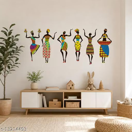 Tribal Lady Wall Sticker