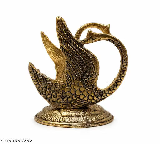 Golden Swan Napkin Holder for Dining Table