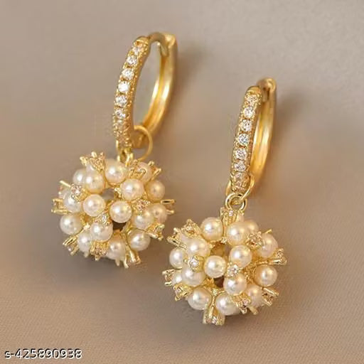 Modern Korean Western Drop Earrings
