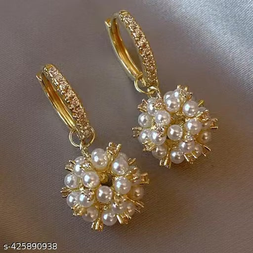 Modern Korean Western Drop Earrings