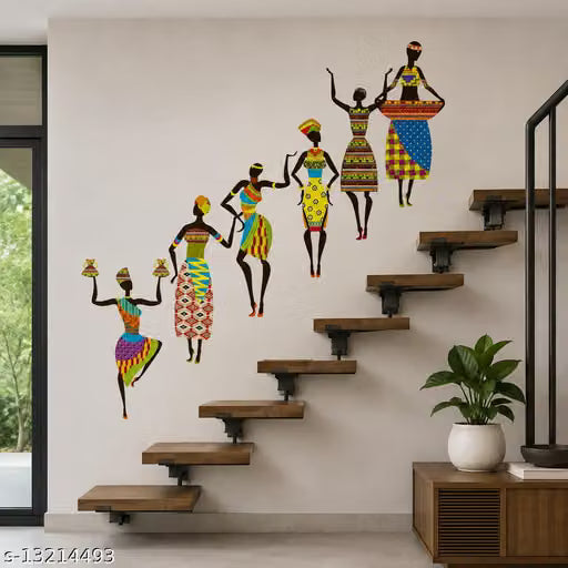 Tribal Lady Wall Sticker