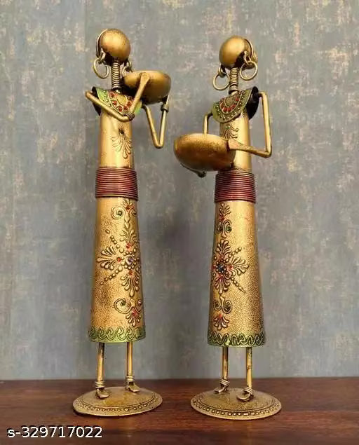 Rajasthani Doll Tea Light Holders Set of 2