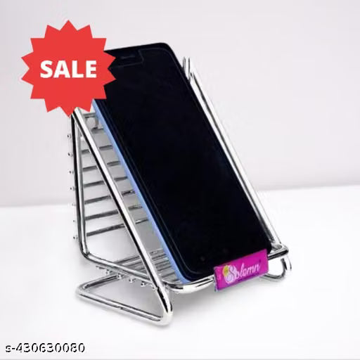 Adjustable Stainless Steel Mobile and Tablet Desk Stand
