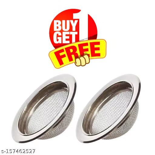 4-Inch Stainless Steel Sink Drain Strainer Set of 2