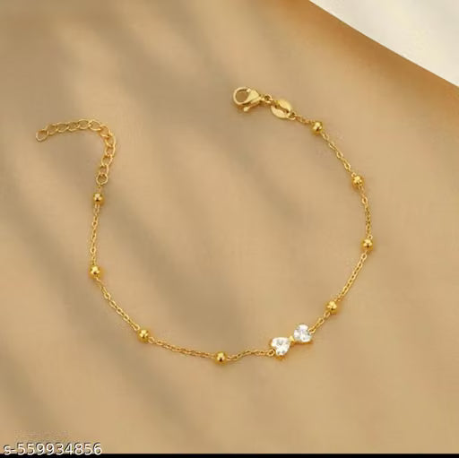 18K Gold Plated Cubic Zirconia Bracelet
