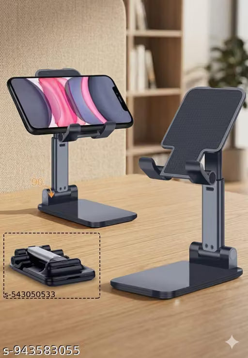 Foldable Desktop Mobile Phone Stand for Study and Video Calls