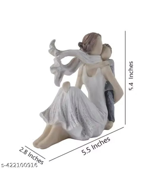 Mother and Child Decorative Statue