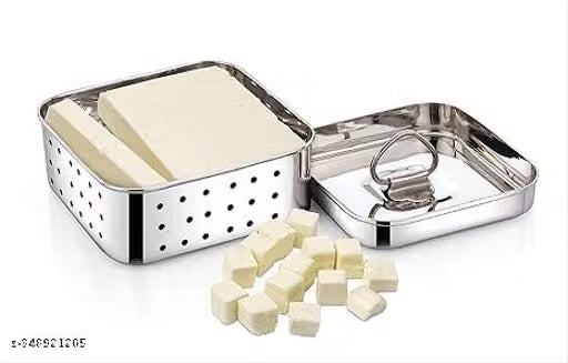 600 ml Stainless Steel Paneer and Tofu Press Mould