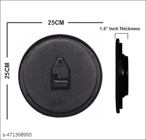 Modern Round Minimalist Wall Clock