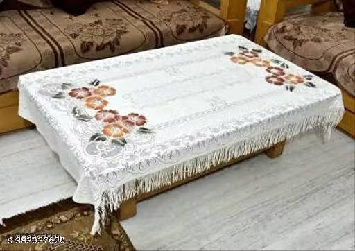 Printed Centre Table Cover, 40 x 60 Inch
