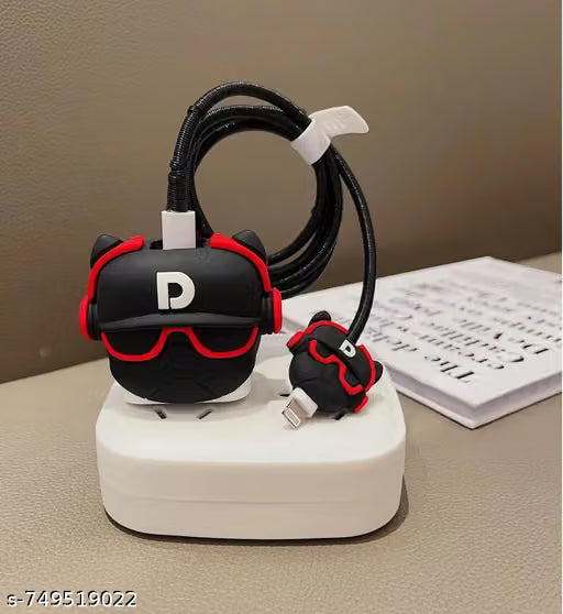 Flexible Spiral Charging Cable Protector Set