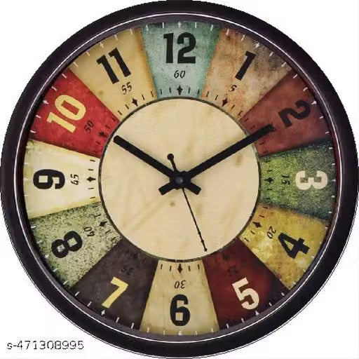 Modern Round Minimalist Wall Clock