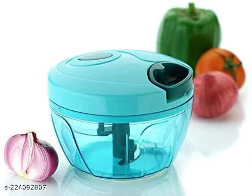 450ml Manual Vegetable and Onion Chopper with Pull Cord