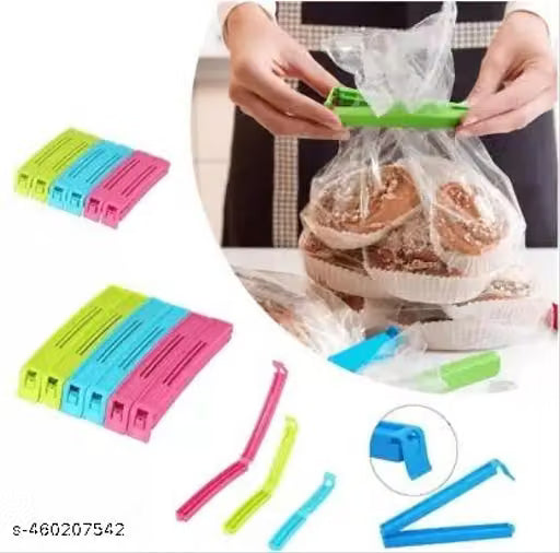 Set of 3 Reusable Food Bag Sealing Clips