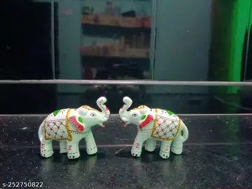 Decorative Elephant Showpiece Set