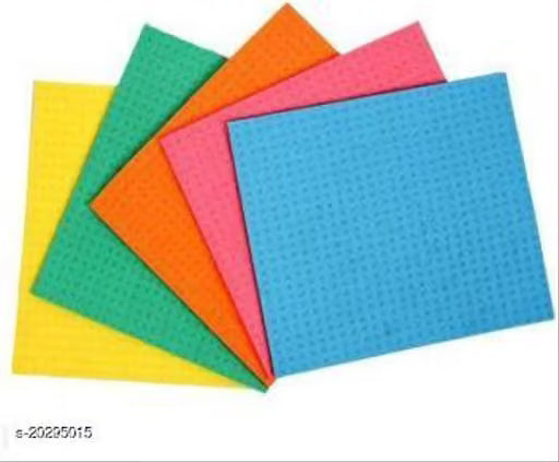Reusable Washable Rubber Sponge Cleaning Wipes