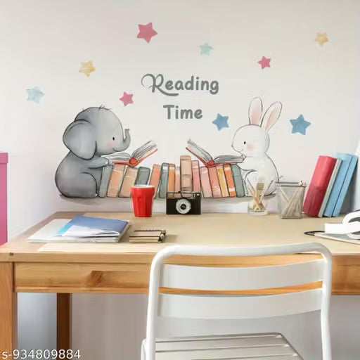 Premium Self Adhesive Wall Sticker for Living Room, Bedroom, Kids Room & Office | Modern PVC Wall Decor for Kids, Religious, Floral, Birds, Animal & Abstract Designs | Waterproof Removable Wall Decal