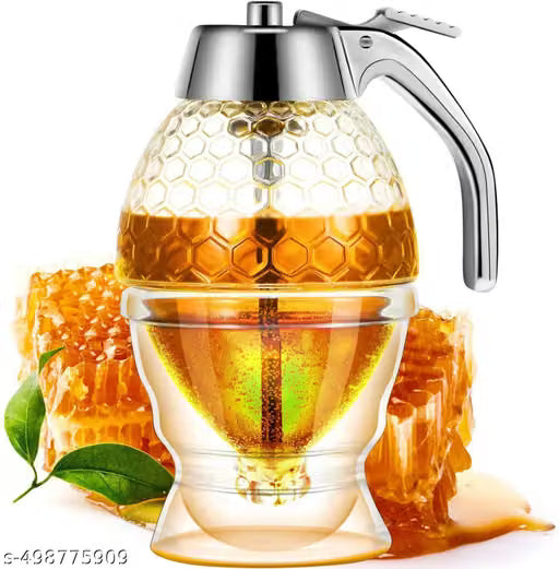 250 ml Acrylic Honey Dispenser with Stand