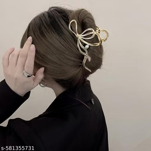 Metal Hair Claw Clip for Ponytail and Updo Styling