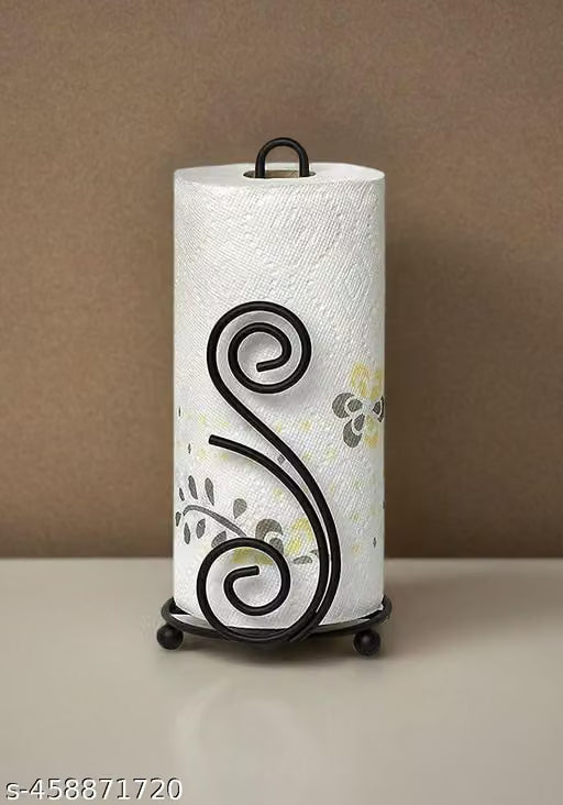 Wrought-Iron Double-Sided Tissue and Napkin Holder