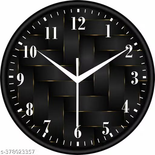 Digital Weather Display Wall Clock