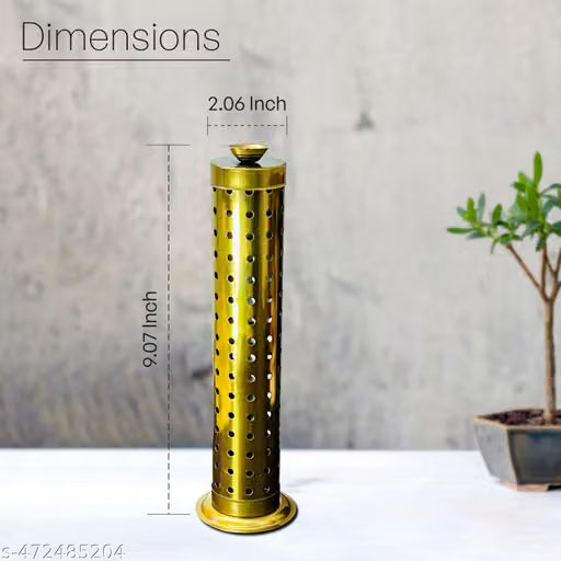 Agarbatti Stand Incense HolderDaily Pooja AccessoriesStainless SteelGold