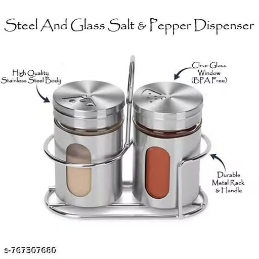 Salt and Pepper Shaker Set, 2 Pieces