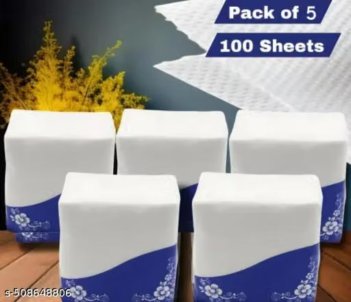 Pack of 5 Soft Tissue Paper Packs