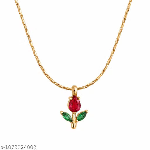 Classic Gold Tone Minimal Chain Necklace