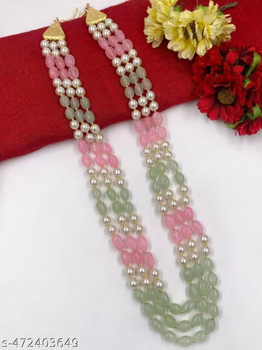 Elegant Gold Tone Occasion Wear Necklace