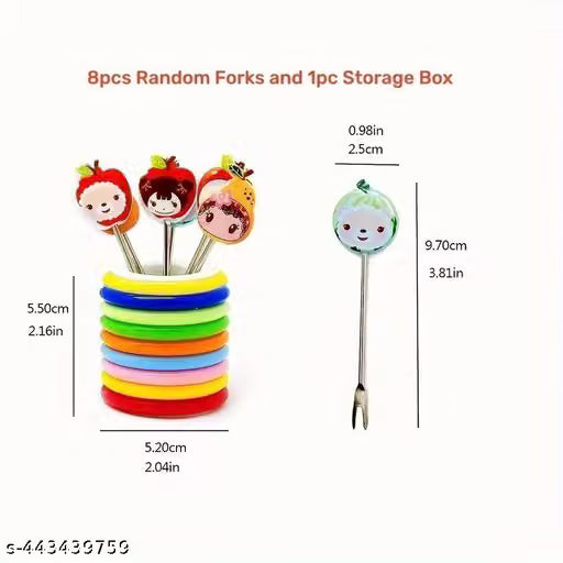 Stainless Steel Baby and Dessert Fork, Single Piece
