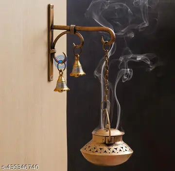 Hanging Dhoop Dani with Bells