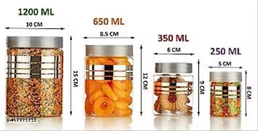 16-Piece Printed Food Storage Container Set with Spoons