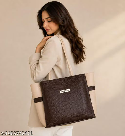 Crocodile-Texture Crossbody Sling Bag