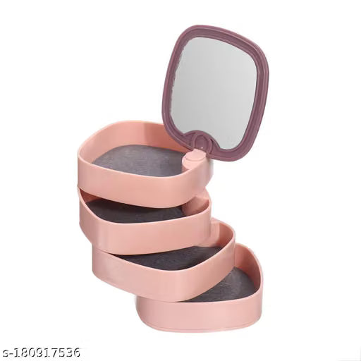 Multicolour Rotating Four Layer Jewellery Storage Rack
